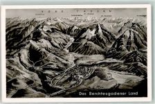 83471 W8240 Berchtesgaden - Panoramakarte