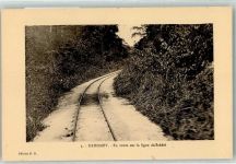 en Route sur la ligne de Sakete