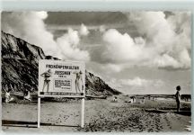 W2280 Sylt-Ost Abessinien Sylt FKK Foto AK