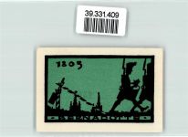 91522 W8800 Ansbach , Mittelfr Geldschein Notgeld Jubiläums-Notgeld 25 Pfennig Stadtwappen Scherenschnitt