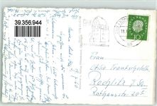 71229 W7250 Leonberg , Württ - Schelling's Geburtshaus Fachwerk