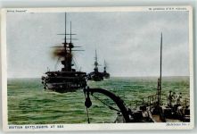 Brittisches Schlachtschiff Marine