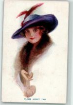 Hutmode AK Barber, C. 1914