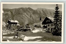 83727 W8163 Bayrischzell Foto AK Kirche St.Margareth Winter