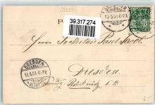 08645 O9933 Bad Elster 1901 - Kirche Gruss Fabrik