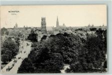 48143 W4400 Münster , Westf 1911 - Lambertikirche Kirche St.Ludgeri
