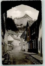 53945 W5378 Blankenheim , Ahr Foto AK Blick durch das Hirtentor
