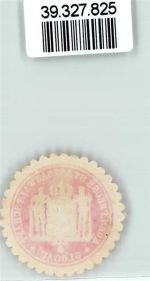 Glogau Glogow Siegelmarke Justiz Koen. Preuss. Staatsanwaltschaft Glogau