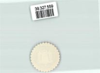 21680 W2160 Stade , Niederelbe Siegelmarke Justiz Koen. Preuss. Landgericht Stade