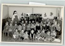 94255 W8371 Böbrach , Arberregion Privatfoto AK Kindergartenkinder Schwester Ort handschriftlich