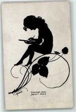 Scherenschnitt Jugend I Blatt 6 Diefenbach, K. W.