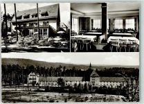 90592 W8501 Rummelsberg - Hospiz Speisesaal Gartenterrasse