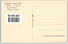Amsterdam Mann mit Buch Serie 3 Nr.2 Van Gogh, V. Künstlerkarte
