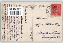 Der Wanderer sign.Müller-Münster Kunst Kenner Karte Nr.5066 Primus Künstler 1918 Künstlerkarte