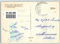 57334 W5928 Feudingen , Kr Wittgenstein Gebrauchsspuren Gasthaus Zur Alten Post Gastraum Kegelbahn