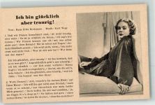 Ich bin glücklich aber traurig Verlag Franke Nr.98 Liederkarte