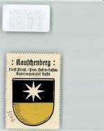 35282 W3576 Rauschenberg , Hess Vignette Wappen Kaffee Hag ca. 1920-1940