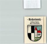 95100 W8686 Kirchenlamitz Vignette Wappen Kaffee Hag Nr. 30 ca. 1920-1940 Kirche
