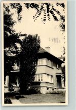 Prag Praha Privatfoto AK Haus Ort lt. Stempel