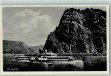 W5421 Loreley Raddampfer Rheinschiff