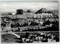 Athen Athenes - Blick auf die Acropolis