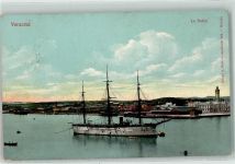 Veracruz 1913 - La Bahia Schiff Ruderboot Turm