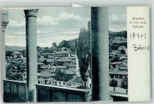 Sarajevo Sarajewo 1909 - Blick vom Rathaus