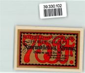 24582 W2352 Bordesholm 1921 - Notgeld 75 Pfennig Kirche und Amtshaus Gemeinde Bordesholm