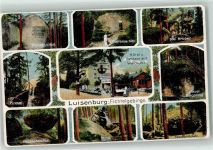 95632 W8592 Luisenburg - Hotel Waldlust Bundesstein Napoleonshut Drei Brüder Luisens-Sitz