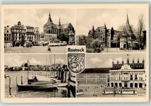 18055 O2500 Rostock - Ernst Thälmann-Platz Straßenbahn Ständehaus Steintor Rathaus