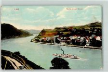 4020 Linz - Partie an der Donau Raddampfer