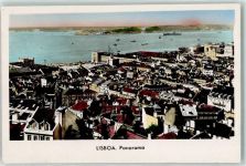 Lisboa Lissabon - panorama Schiff Boot