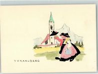 Tracht Vorarlberg Trachten Österreich KEINE AK
