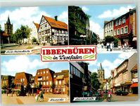 49477 W4530 Ibbenbüren - Neumarkt Christuskirche Münsterstraße Große Straße