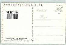 64385 W6149 Weschnitz - Gasthaus Erbacher Hof Wintergarten