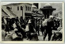 Sarajevo Sarajewo - auf dem Marktplatz Marktszene