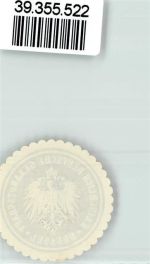 Brüssel Bruxelles Siegelmarke Kaiserlich Deutsche Gesandschaftt Brüssel