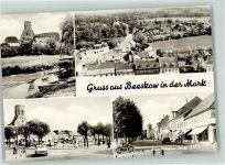 15848 O1230 Beeskow - Marktplatz Ernst Thälmann-Straße Motorrad