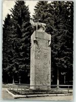 98711 O6304 Frauenwald - Hirsch-Denkmal
