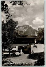 83471 W8240 Berchtesgaden Gebrauchsspuren Jugendherberge Strub Hohen Göll Brett