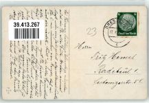 Geburtstag Kinder Schubkarre Rosen AK Wills, J. 1937