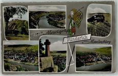 56862 W5587 Pünderich - Marienburg Mosel Weinreben