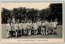 59000 Lille 1911 - 43. Regiment d`Infanterie l`Heure de la soupe Uniform