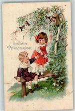Kinder Rotkehlchen EAS Nr.3968 Pfingsten 1919