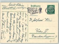W8980 Oberstdorf Zeltlager der HJ Bann 104 Chemnitz Ganzsache Werbestempel WK II