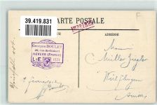 Militärszenen Quartier reinigen Militär Frankreich 1912