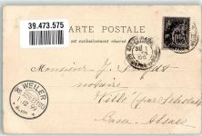 54000 Nancy 1899 - Caserne Landremont Wachhäuschen