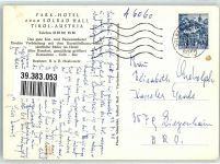 6060 Hall in Tirol - Park Hotel Solbad Fahne Rot Weiss