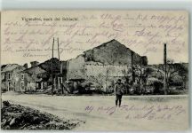54360 Vigneulles 1915 - zerstörte Häuser nach der Schlacht