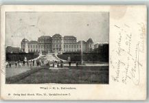 1040 Wien 4. Bezirk, Wieden 1902 - K.k. Belvedere